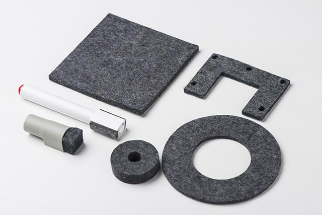 Customised Felt Cut Components