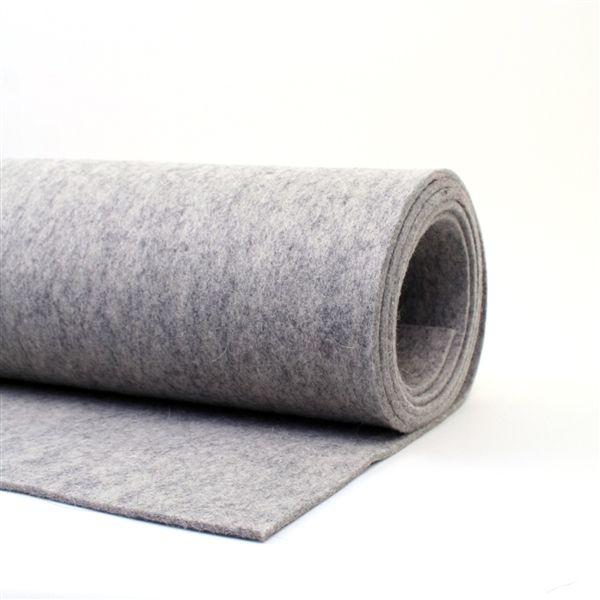 Grey Wool Felt